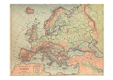 Mapa Evrope