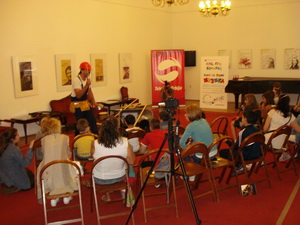Radionica "Kako se pravi muzika?", održana 2014. godine u okviru Projekta