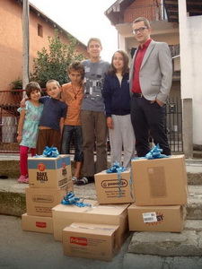 Jovan Milić (24) priznaje da je sama isporuka donacije najteži deo