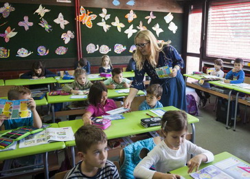 Radionica o digitalnoj pismenosti u beogradskoj Osnovnoj školi "Laza Kostić"