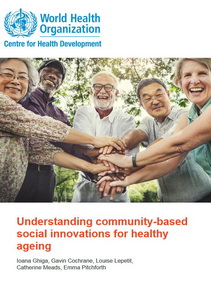 WHO izvešta: Socijalne inovacije za zdravo starenje - naslovna strana