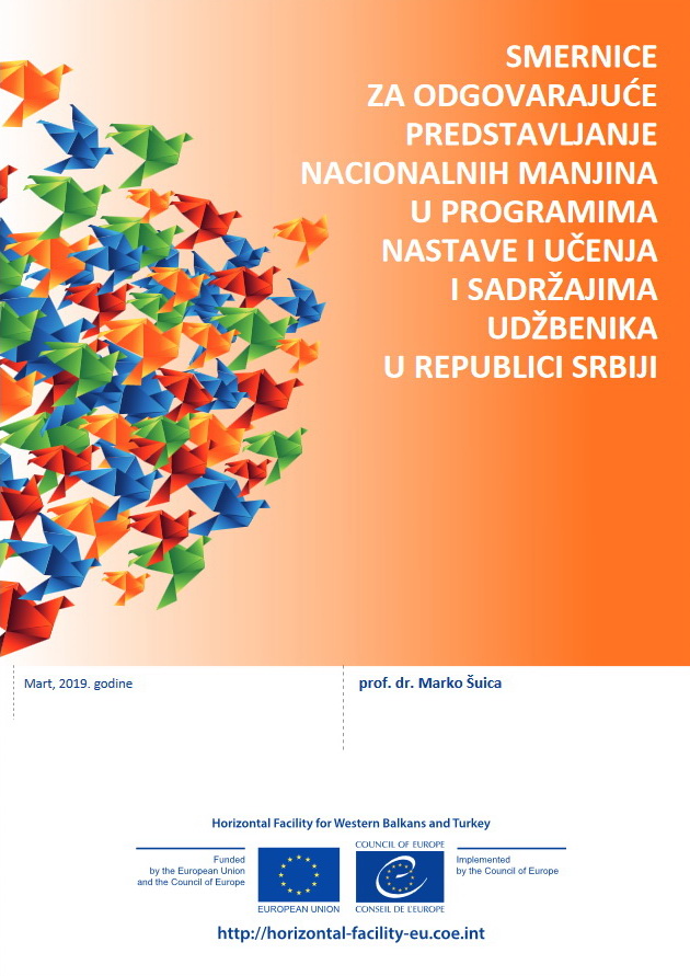 Smernice za odgovarajuće predstavljanje nacionalnih manjina u nastavnim programima i sadržajima udžbenika u Srbiji