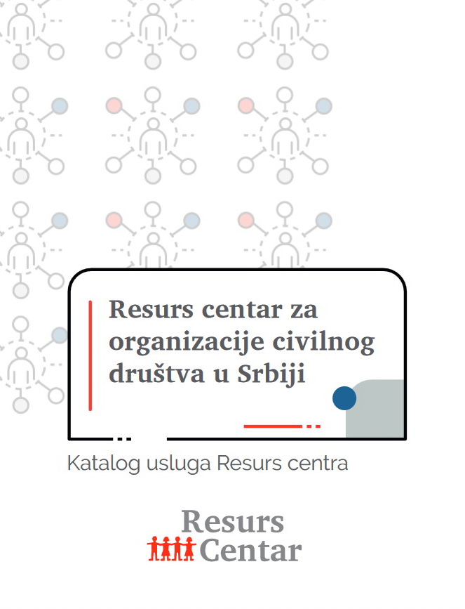 Catalogue of Resource Centre Services for Civil Society Organizations in Serbia