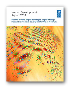 Izveštaj o ljudskom razvoju za 2019. godinu - naslovna strana