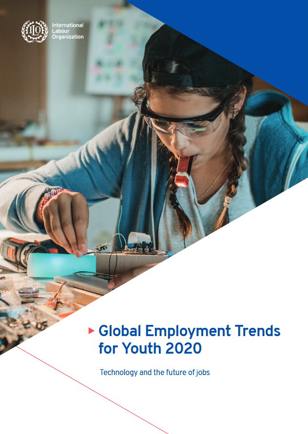 Globalni trendovi zapošljavanja mladih 2020: tehnologija i budućnost rada - naslovna strana
