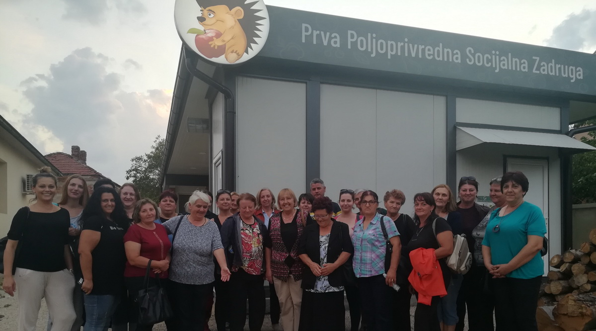 Training of the co-founders of the women’s agricultural-social cooperative “Ražanjke” at the “Kamenica” First Agricultural-Social Cooperative