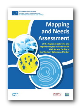 EU TACSO 3 - Mapiranje i procena potreba - naslovna strana publikacije