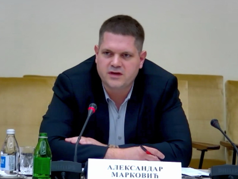 Aleksandar Marković, Assistant at the Ministry of Public Administration and Local Self-Government