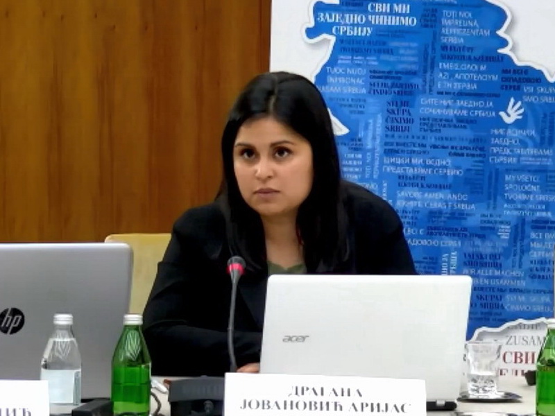 Dragana Jovanović Arijas, Manager of the Social Inclusion and Poverty Reduction Unit of the Government of the Republic of Serbia