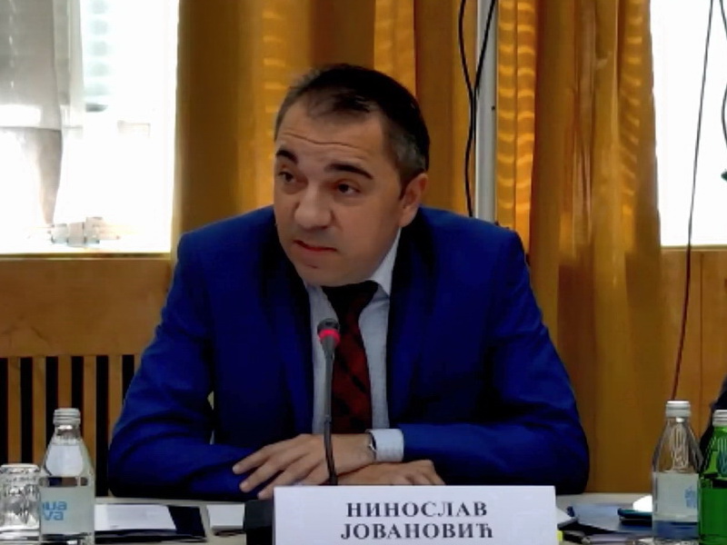 Ninoslav Jovanović, State Secretary at the Ministry for Human and Minority Rights and Social Dialogue