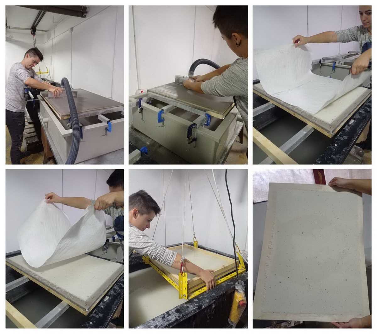 Наша кућа - процес ручне производње папира