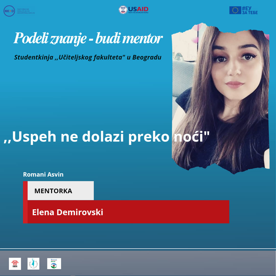Elena Demirovski - Podeli svoje znanje, budi mentor