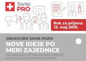 Swiss PRO: Poziv za socijalno-inovativne projekte u partnerstvu gradova i opština sa organizacijama civilnog društva