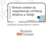 Katalog usluga Resurs centra za organizacije civilnog društva za 2019. godinu - naslovna strana