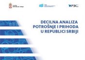Decilna analiza potrošnje i prihoda u Republici Srbiji - naslovna strana publikacije