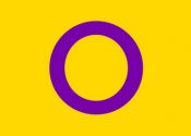 Intersex flag - ilustracija