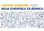 Likovni konkurs za kalendar EU PRO programa za 2020. godinu „Moja evropska zajednica“