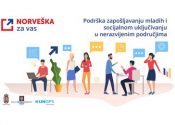 Norveška za vas: Javni poziv za dostavljanje projektnih predloga za podršku zapošlјavanju mladih i socijalnom uklјučivanju u nerazvijenim područjima