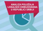 Analiza položaja lokalnih ombudsmana u Republici Srbiji - naslovna strana
