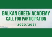 Balkan Green Academy 2020/2021