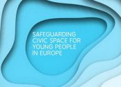 Safeguarding Civic Space for Young People in Europe - naslovna strana