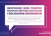 Neophodne mere podrške razvoju sektora socijalne i solidarne ekonomije - naslovna strana